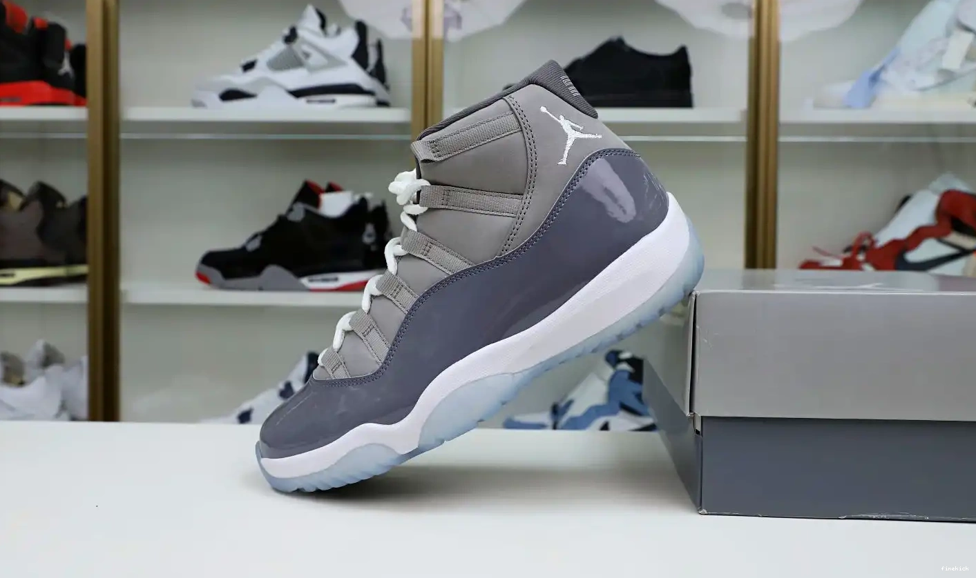 AIR JORDAN 11 GREY' RETRO 'COOL 2021 0515